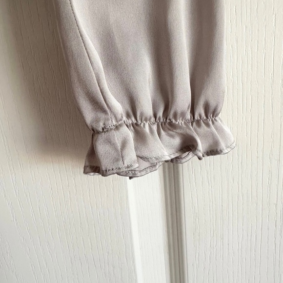 For Love and Lemons Purple Silky Blouse - Picture 3 of 7